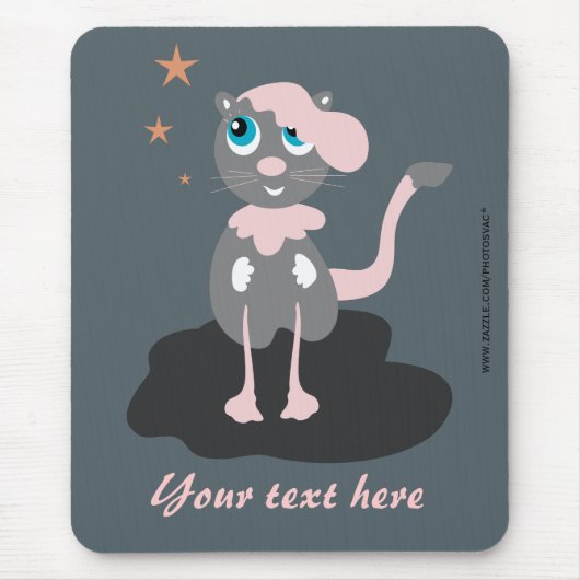 Walking Cat Mousepad (Vorne)
