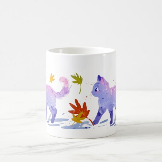 WALKING CAT-TASSE KAFFEETASSE (Mittel)
