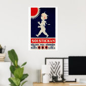 Walking Child - Sweden - Matchbox Print Poster (Heimbüro)