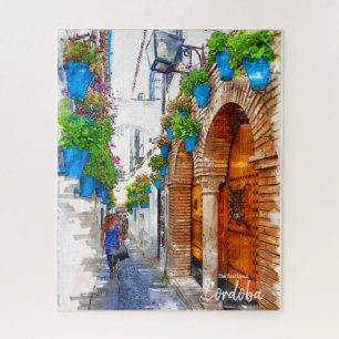 Walking Cordobas Alley - Spanien Puzzle