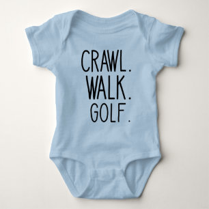 Walking Crawl Golf - Niedliches Golf Baby Baby Strampler