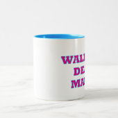 "Walking Dead MaMa" Zweifarbige Tasse (Mittel)