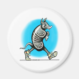 Walking Dillo Magnet
