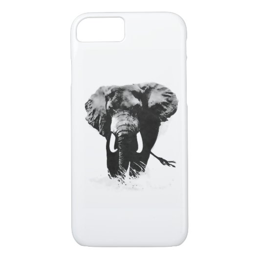 Walking Elephant iPhone 7 Fall Case-Mate iPhone Hülle (Rückseite)