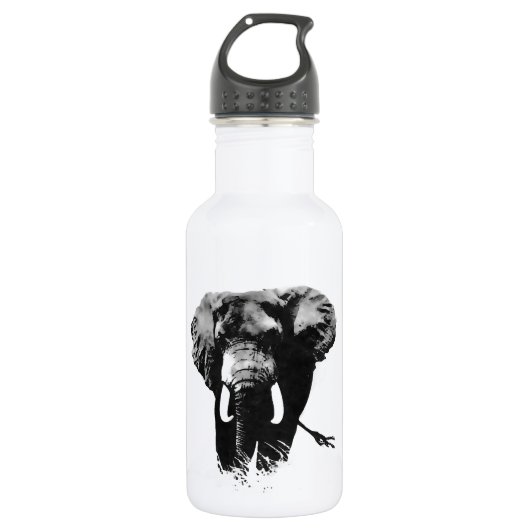 Walking Elephant Trinkflasche (Vorderseite)
