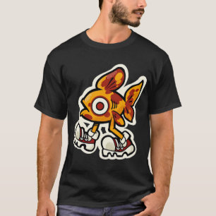 Walking Fish - gehender Fisch T-Shirt