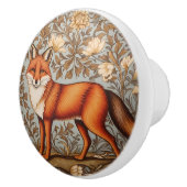 Walking Fox William Morris Inspiriert Keramikknauf (Rechts)