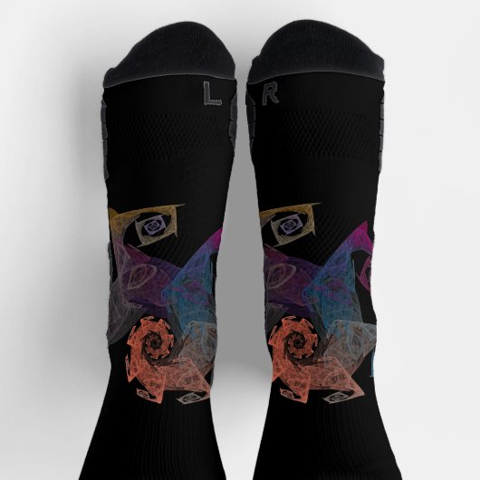 Walking Fraktal Socken (Oben)