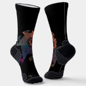 Walking Fraktal Socken (Gewinkelt)