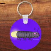 Walking Glowworm Schlüsselanhänger (Vorderseite)