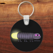 Walking Glowworm Schlüsselanhänger (Vorderseite)