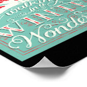 Walking In A Winter Wonderland Poster (Ecke)
