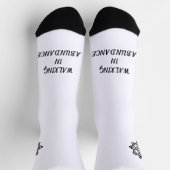 Walking In Abundance Socken (Oben)