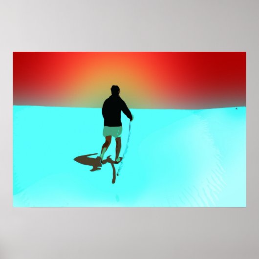 Walking in the Desert Poster (Vorne)