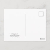 "Walking Iris 2." Postkarte (Rückseite)