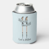 walking is the best medic Hippocrates hiking pulse Dosenkühler (Kanne Rückseite)