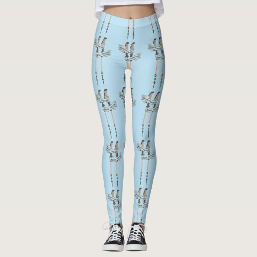 walking is the best medic Hippocrates hiking pulse Leggings (Vorderseite)