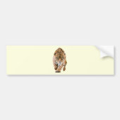 Walking Jaguar Eyes Autoaufkleber (Vorne)