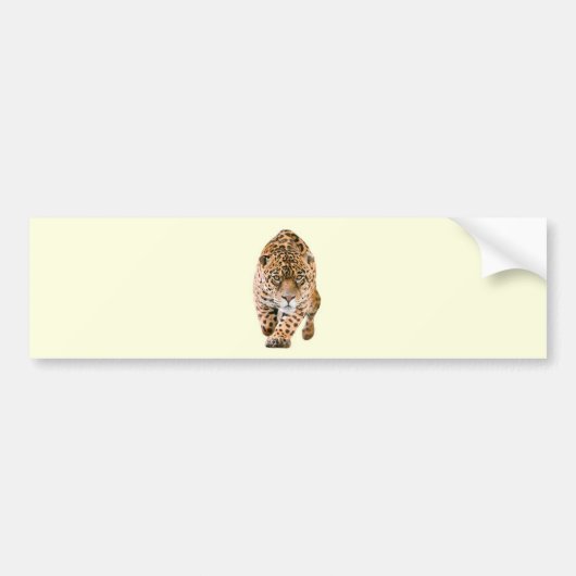 Walking Jaguar Eyes Autoaufkleber (Vorne)