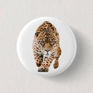 Walking Jaguar Eyes Button