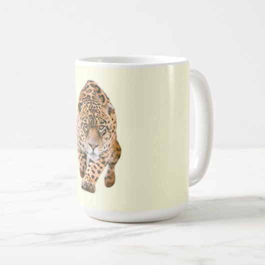 Walking Jaguar Eyes Kaffeetasse (VorderseiteRechts)