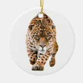Walking Jaguar Eyes Keramik Ornament (Vorne)