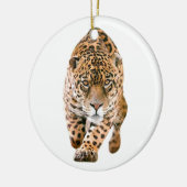 Walking Jaguar Eyes Keramik Ornament (Links)