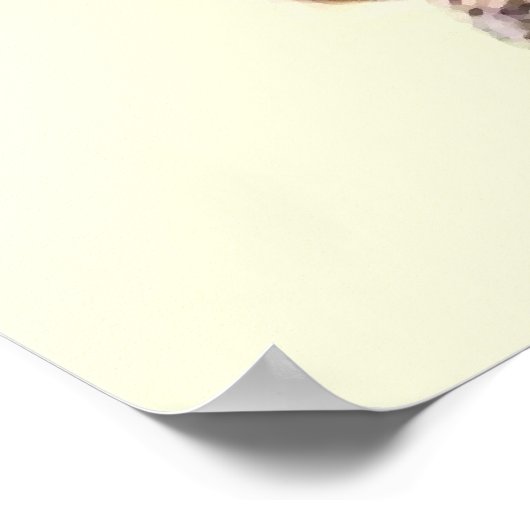 Walking Jaguar Eyes Poster (Ecke)