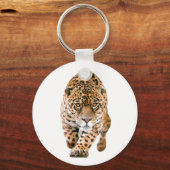 Walking Jaguar Eyes Schlüsselanhänger (Vorderseite)