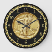 Walking Liberty Centennial Gold Coin Image ~ Große Wanduhr (Vorderseite)