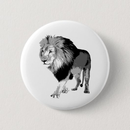 Walking Lion Button (Vorderseite)