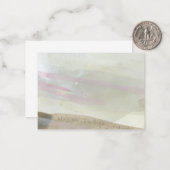 "Walking on the Sand": Original Abstrakte Karte (Vorderseite/Rückseite Beispiel)