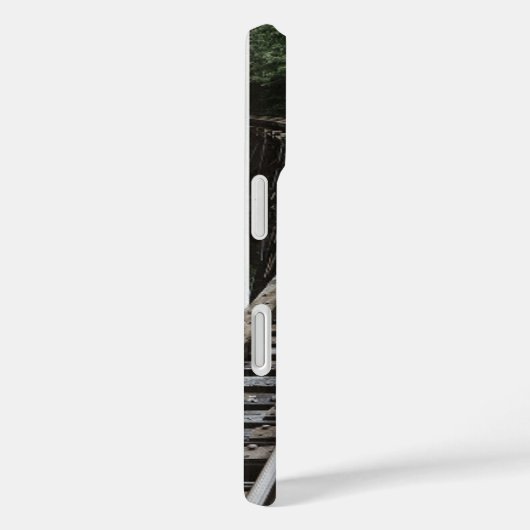 "Walking on Train Tracks Artistic Phone Case (Rückseite / Rechts)