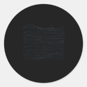 Walking On Water Boho Christian Retro Christian Fa Runder Aufkleber (Vorderseite)