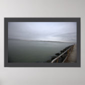 Walking Path by Ocean Poster (Vorne)