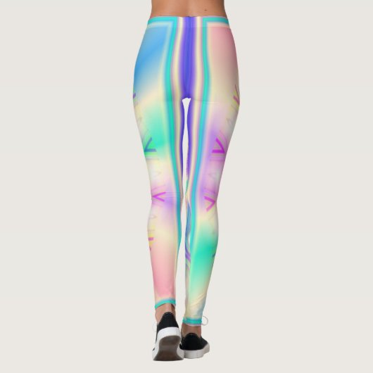 Walking Rainbow Leggings (Rückseite)