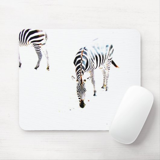 Walking Stripes Mousepad (Mit Mouse)