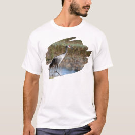 Walking Tall, Sandhill Crane T-Shirt