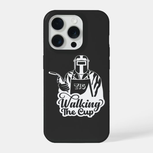 Walking The Cup TIG-Schweißergeschenk iPhone Hülle (Rückseite)