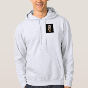 Walking von Tiger-Vorlagen für doppelseitige Desig Hoodie