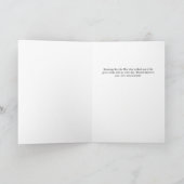 Walking with the Savior Easter Card Karte (Innenseite)