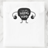 Walking Womb Sticker (Tasche)