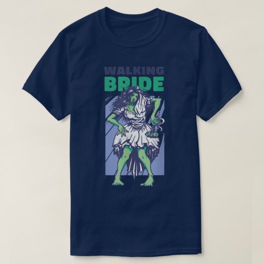 Walkingbride Zombie T-Shirt (Design vorne)