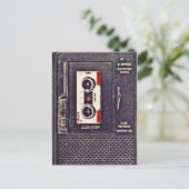 Walkman der 80er Jahre Postkarte (Stehend Vorderseite)