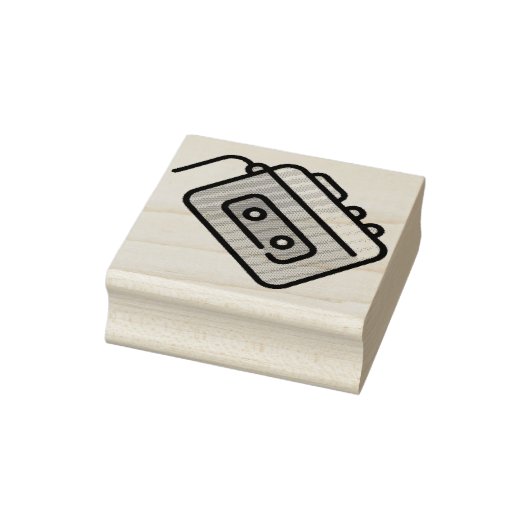 Walkman Gummistempel (Stempel)