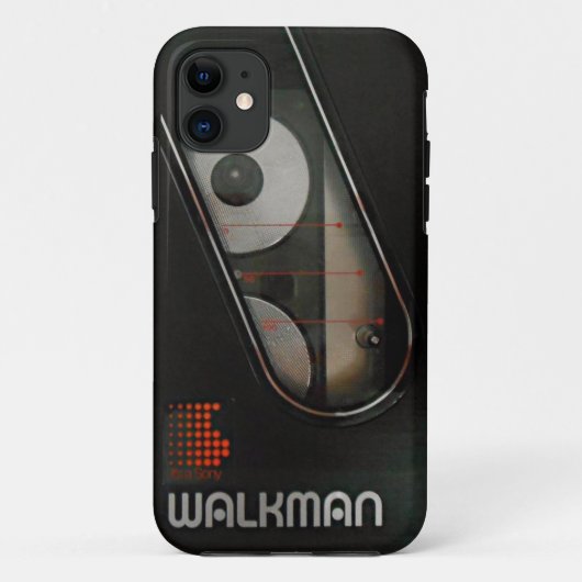 Walkman-iPhone-Hülle Case-Mate iPhone Hülle (Rückseite)