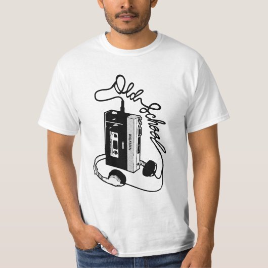 Walkman old school T-Shirt (Vorderseite)