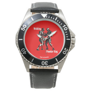 Walkpulver Armbanduhr