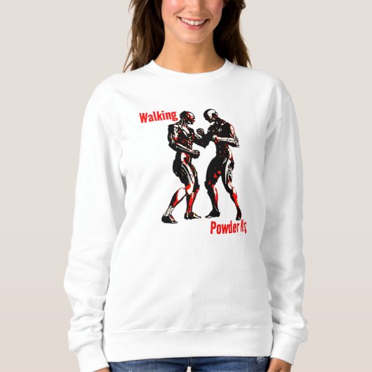Walkpulver Sweatshirt (Vorderseite)
