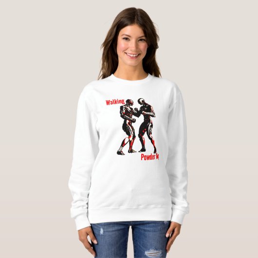 Walkpulver Sweatshirt (Vorne ganz)
